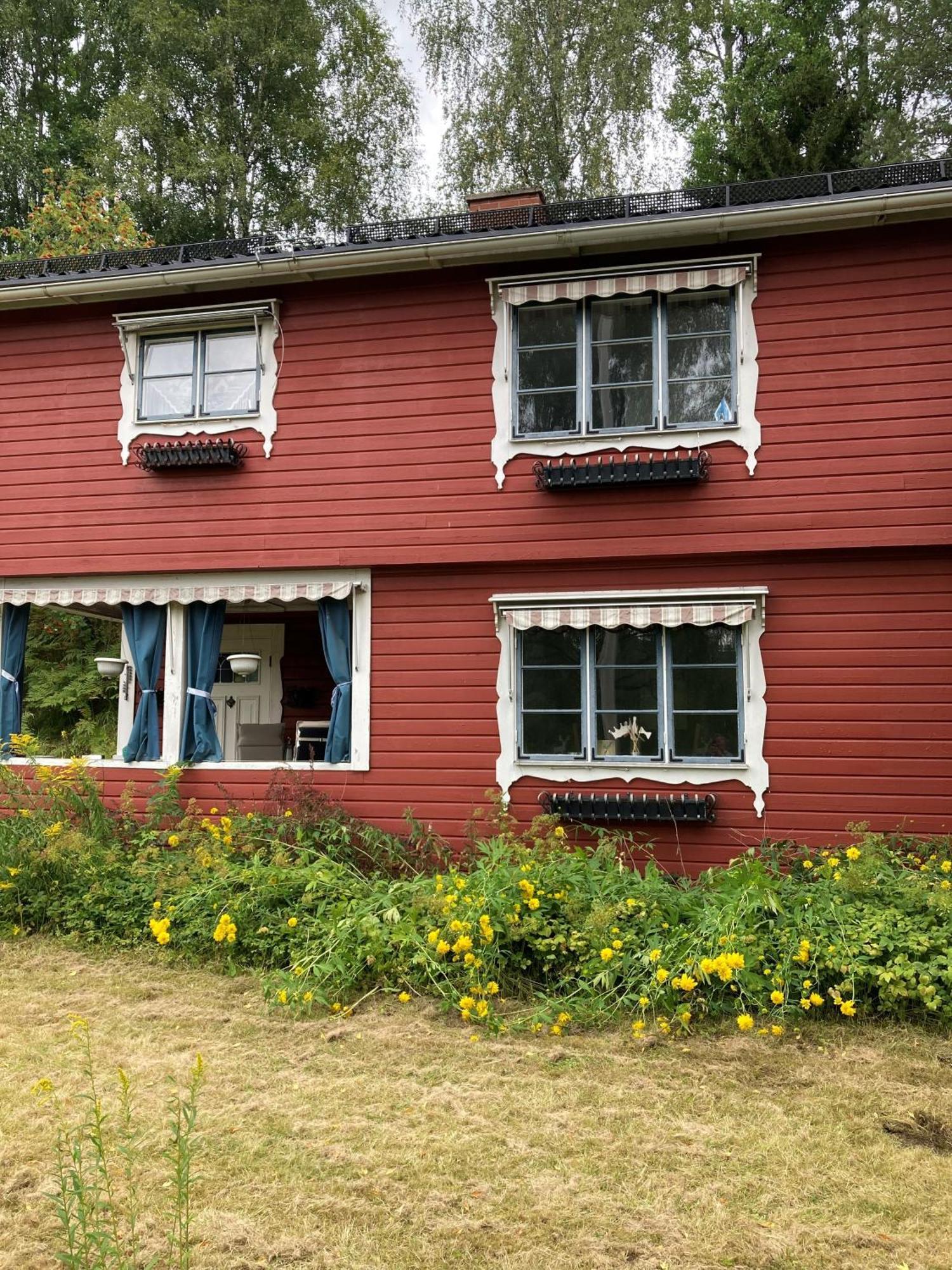 Charmig Villa Med Bastu Och Snabbt Wifi Langav Exterior photo
